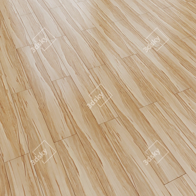 Title: Linear Shift Parquet 1285mm/192mm 3D model image 1