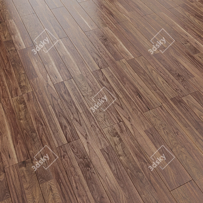 Linear Shift Parquet: №57 3D model image 1