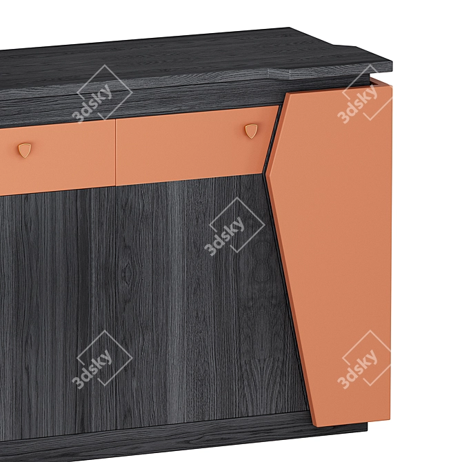  Sleek GT Low Storage Unit 3D model image 7