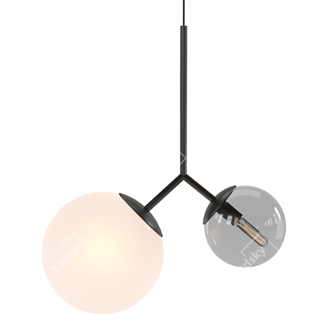 Twice Ceiling Pendant Lamp 3D model image 1