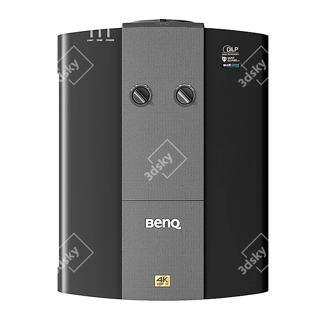 BenQ LK970: Ultra-Sharp Laser Projector 3D model image 2