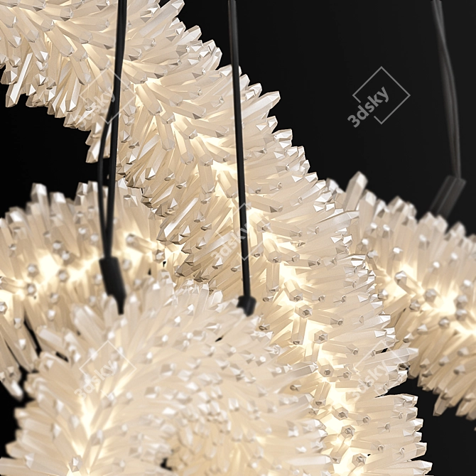 Roslyn Ring Pendant Light 3D model image 2