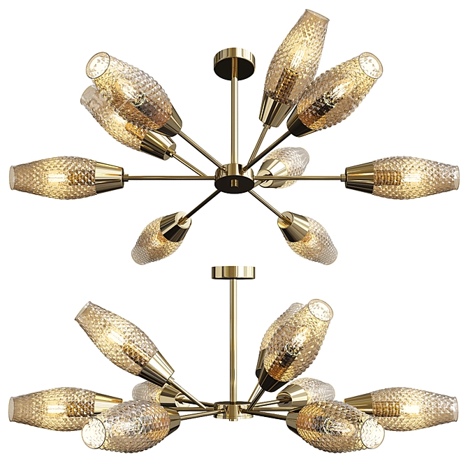 Eurosvet Thalia Chandelier 3D model image 1