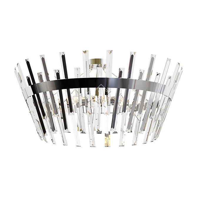 Elegant Eurosvet Steccato Chandelier 3D model image 1