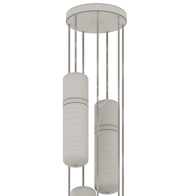 Pill Pendant Lamp: Modern & Stylish 3D model image 13