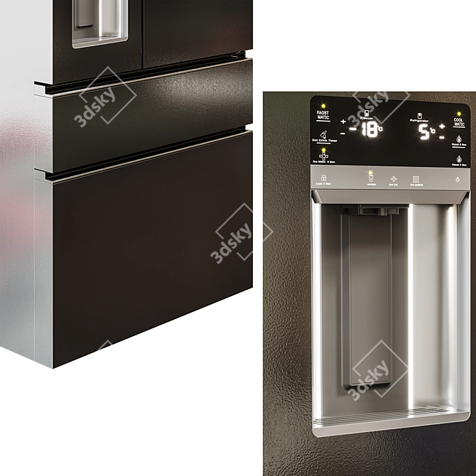 AEG_SET01: Efficient Home Appliance 3D model image 2