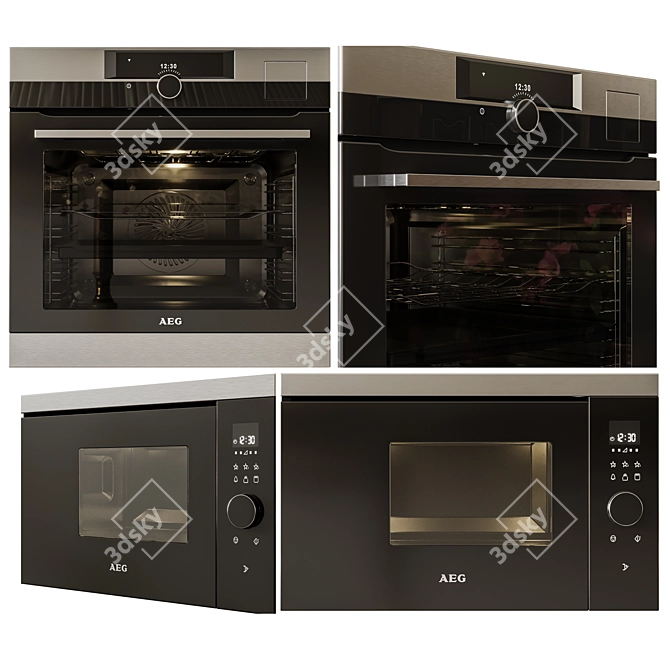 AEG_SET01: Efficient Home Appliance 3D model image 3