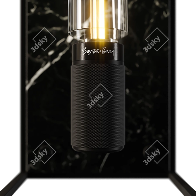 Luxury Cage Wall Light XL 3D model image 3