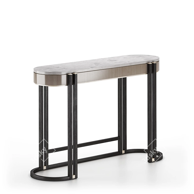 Frato Melbourne Console: Portuguese Elegance in Your Home 3D model image 2