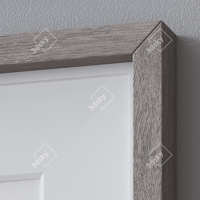 Elegant Frame Set: Wall Paintings 3D model image 4