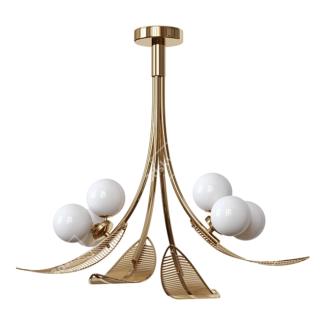 Modern Design LAUB Lamps 3D model image 1