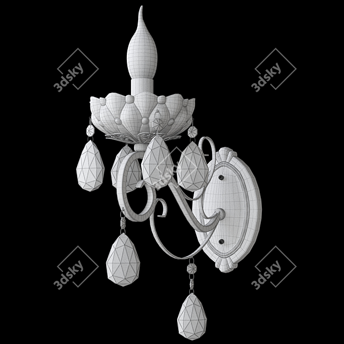 Eurosvet Escada Chandelier 3D model image 5