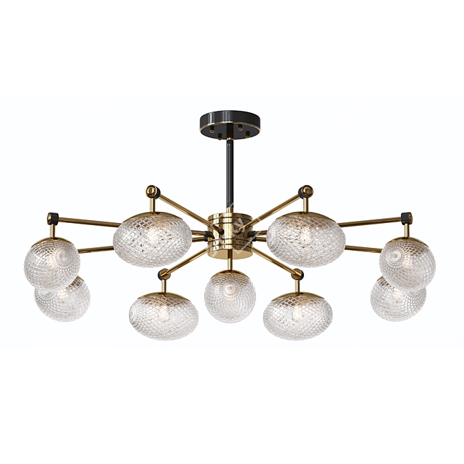 Elegant Bethany Lamps 3D model image 1