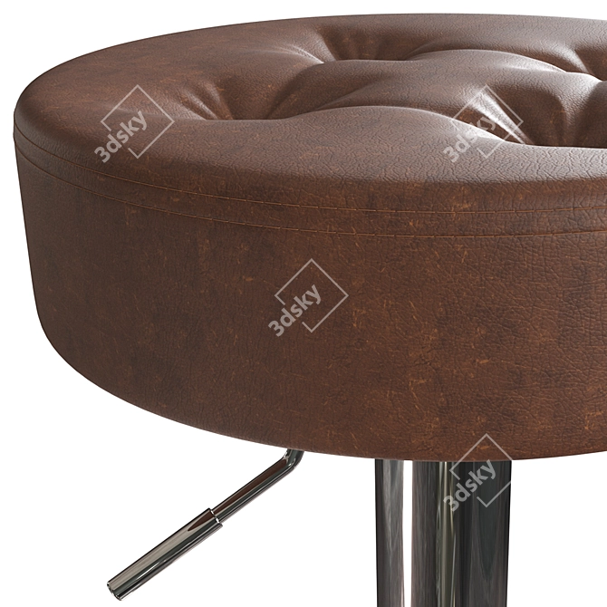 Simple Bar OM Stool 3D model image 2