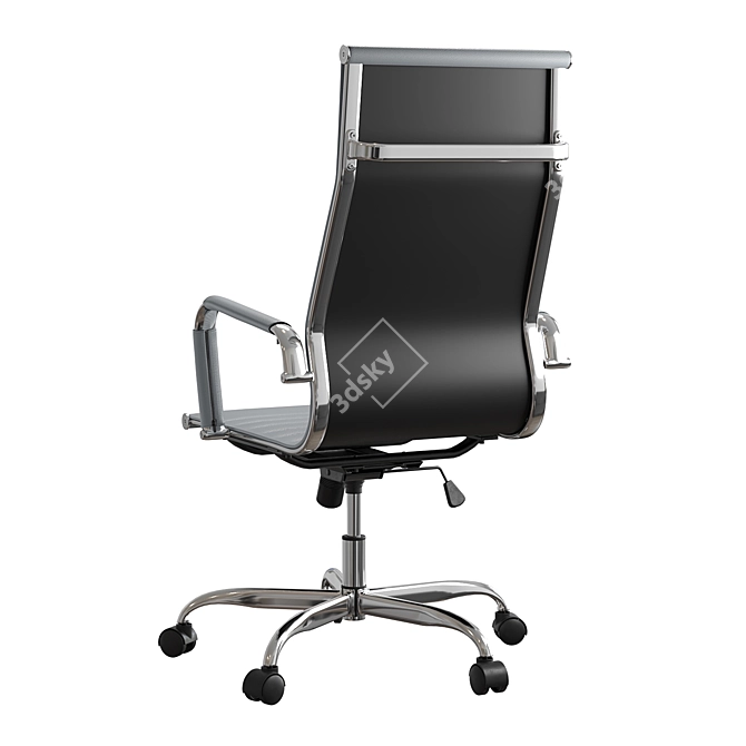 Executive Comfort City Chair 3D model image 2