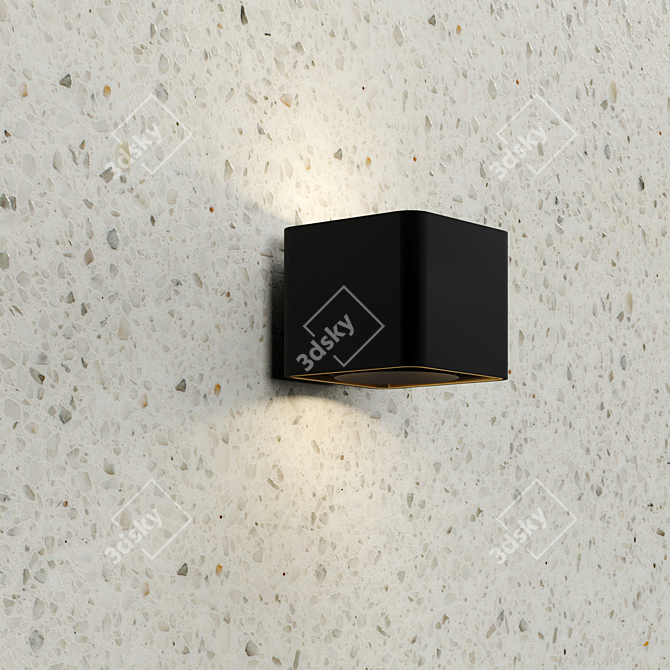 Luxury Terrazzo Marble: PBR Seamless Material 3D model image 2