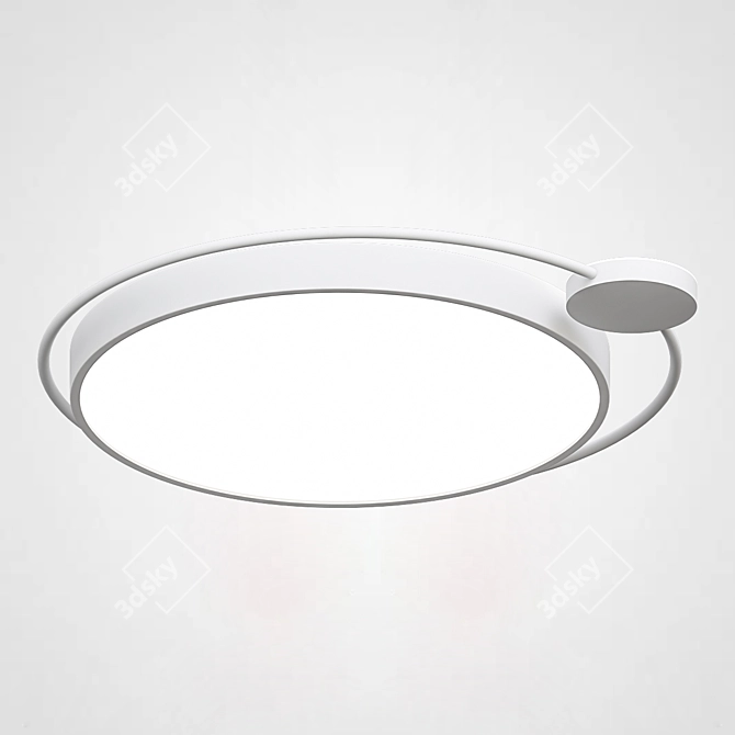 Destin Ceiling Light: Modern Industrial Design 3D model image 3