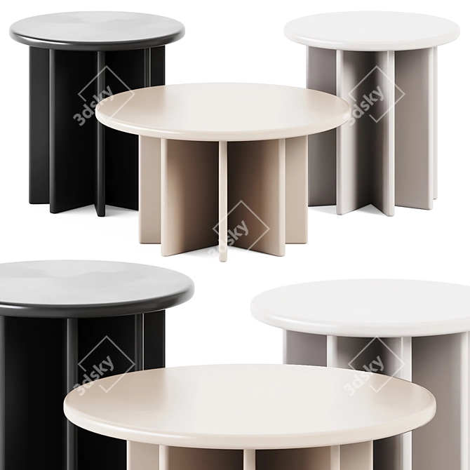 Polar Jotter Goods Coffee Table 3D model image 1