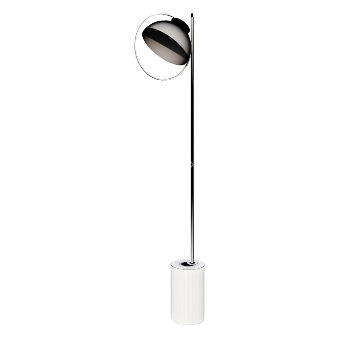 Urban Spotlight Floor Lamp: Sleek & Stylish Illumination 3D model image 2