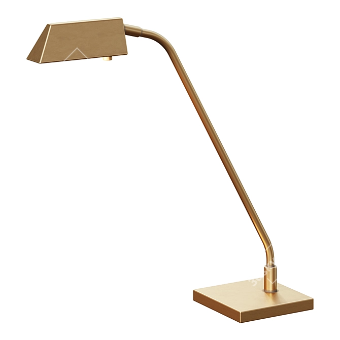 Pharmacy Sleek Desk Lamp 3D model image 1