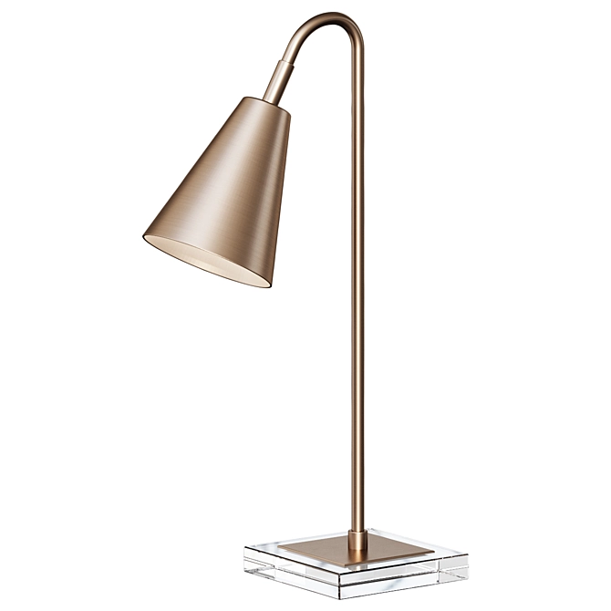 Astute Desk Lamp: A Stylish and Functional Table Lamp 3D model image 1