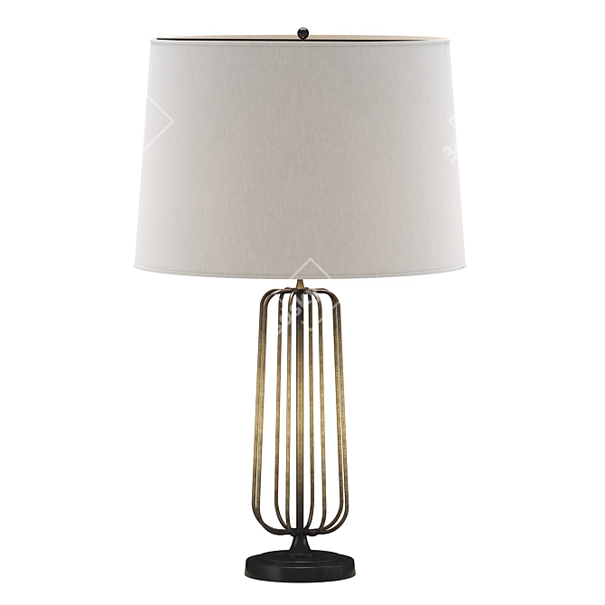 Modern Milo Table Lamp 3D model image 1