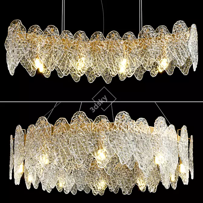 Elegant Marisa Collection Lamps 3D model image 1