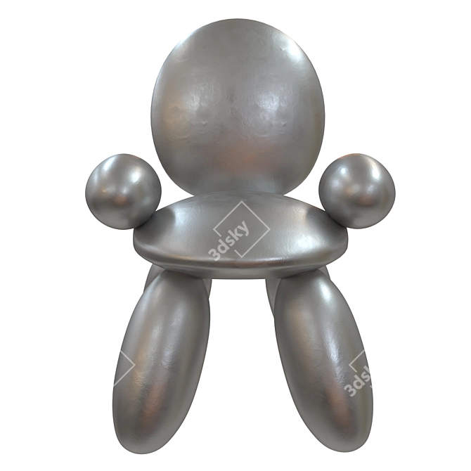 Elevate Your Space with the Bubble Chair 3D model image 4