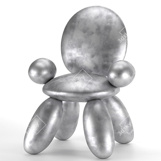 Elevate Your Space with the Bubble Chair 3D model image 6