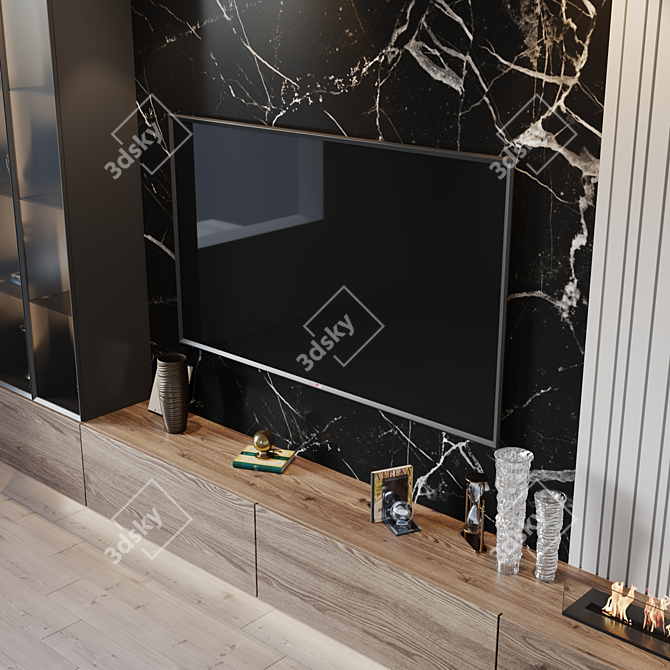 Title: Versatile TV Set with Multiple BRDF Options 3D model image 3