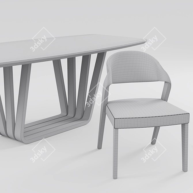 Angel Cerda Set: Elegant and Timeless Design 3D model image 6