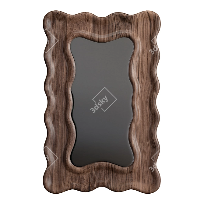 Elegant Reflection: LE SirenuSe Mirror 3D model image 2