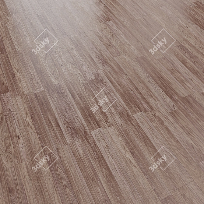 Linear Shift Parquet No.65 (1285mm/192mm) 3D model image 1