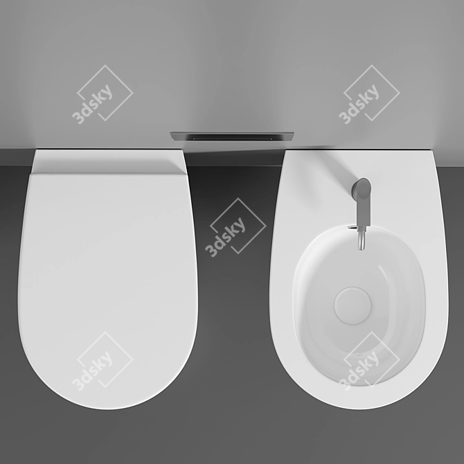 Elevate Your Bathroom with Globo Grace 3D model image 2