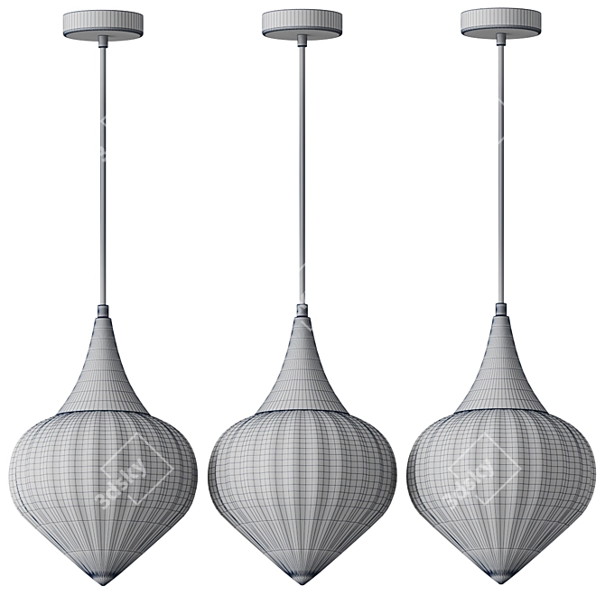 Kesta Pendant - Elegant Lighting Solution 3D model image 2