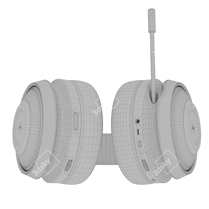 Immersive Gaming Headphones: Razer Nari 3D model image 1
