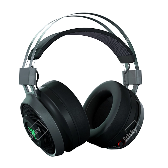 Immersive Gaming Headphones: Razer Nari 3D model image 2