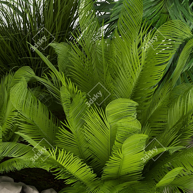  Leafy Oasis: Collection Plant vol. 303 | Outdoor Beauty 3D model image 3