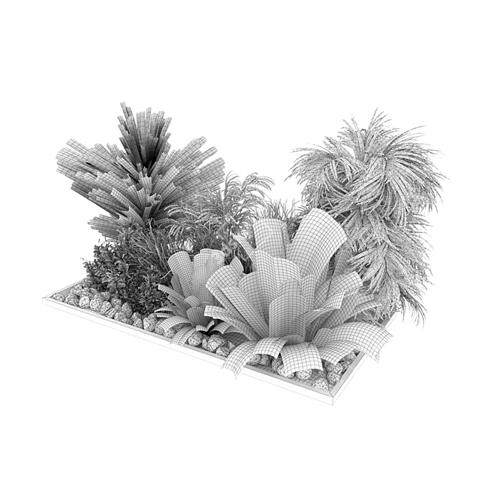  Leafy Oasis: Collection Plant vol. 303 | Outdoor Beauty 3D model image 6