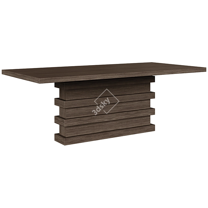 Restoration Hardware Dining Table 3D model image 1