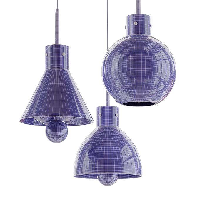 Elegant Design Lamps: Vappe 3D model image 2