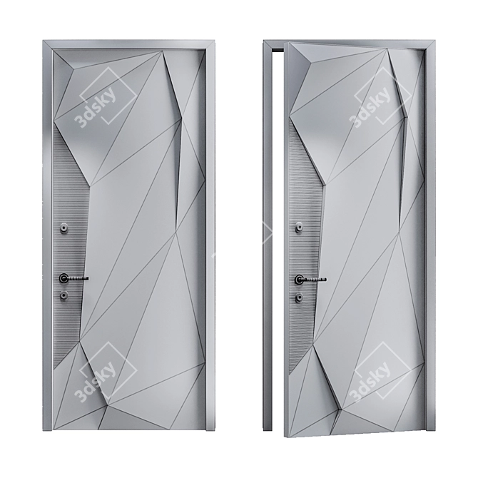 Barkovsky Factory Door: 960x720x730mm 3D model image 3