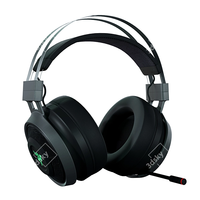 Razer Nari Ultimate: Immersive Gaming Headphones 3D model image 5