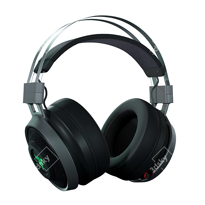 Razer Nari Ultimate: Immersive Gaming Headphones 3D model image 6