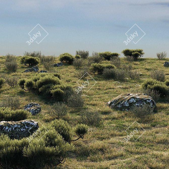 Enchanting Forestscape: Ready-to-Use Corona Scatter Environment 3D model image 2