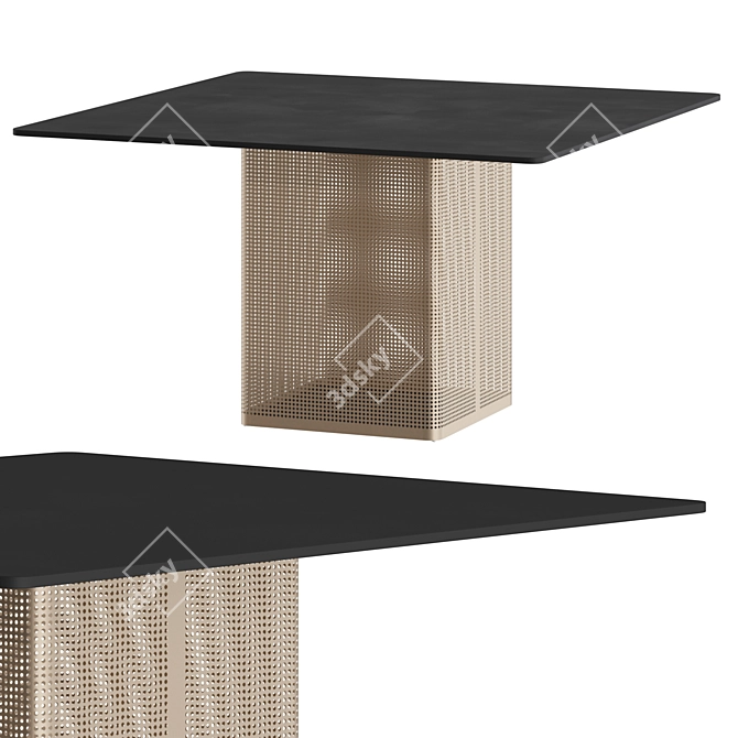 SOLANAS | Argentine-inspired Table 3D model image 1