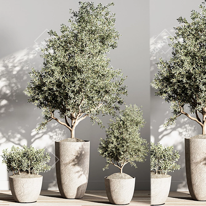 Versatile Indoor Plant Station 3D model image 3