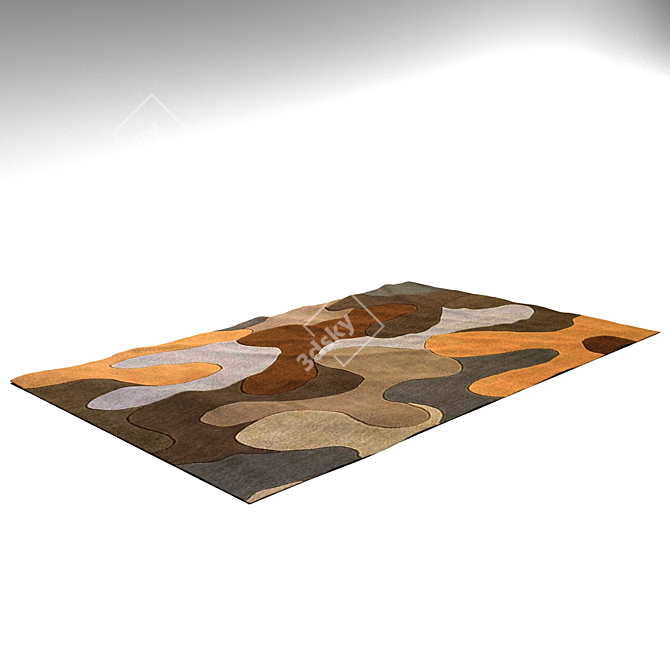 Elegant Floor Accents 3D model image 1