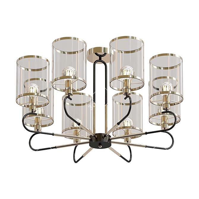 De Markt Konrad Ceiling Chandelier 3D model image 1