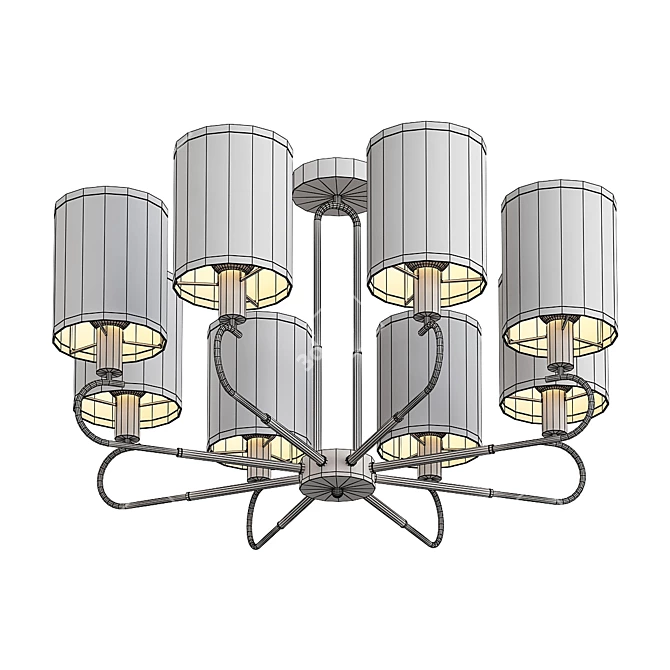 De Markt Konrad Ceiling Chandelier 3D model image 2